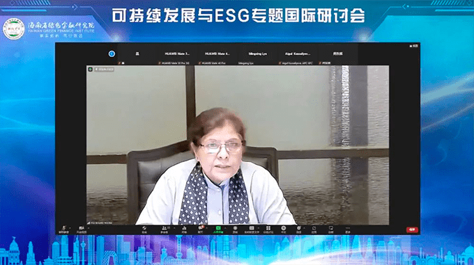 联合国原副秘书长 Shamshad Akhtar | ESG是可持续发展的一部分