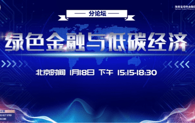 海南省绿色金融研究院举办“绿色发展的教育培训”线上论坛