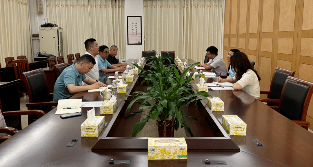 海南绿金院尤毅主任一行拜访海南省统计局